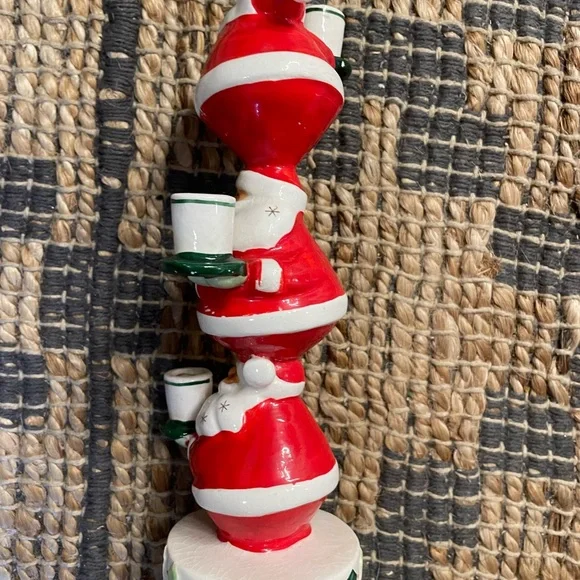Holt Howard Santa candleholder - Picture 5 of 7